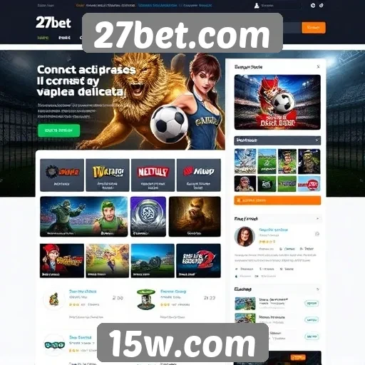 Evolução do design e usabilidade do site 27bet.com