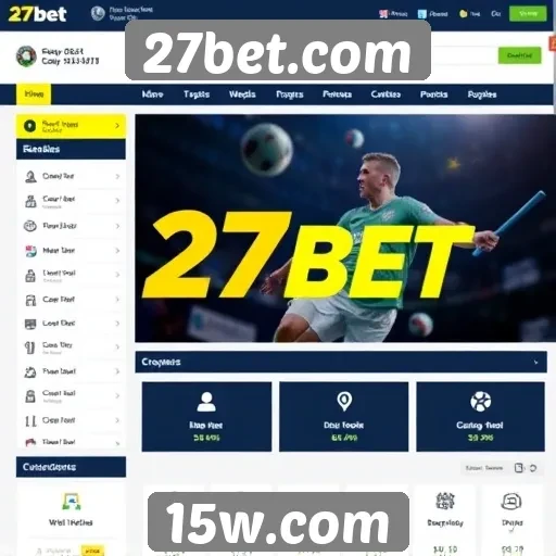 Recursos e funcionalidades do site 27bet.com